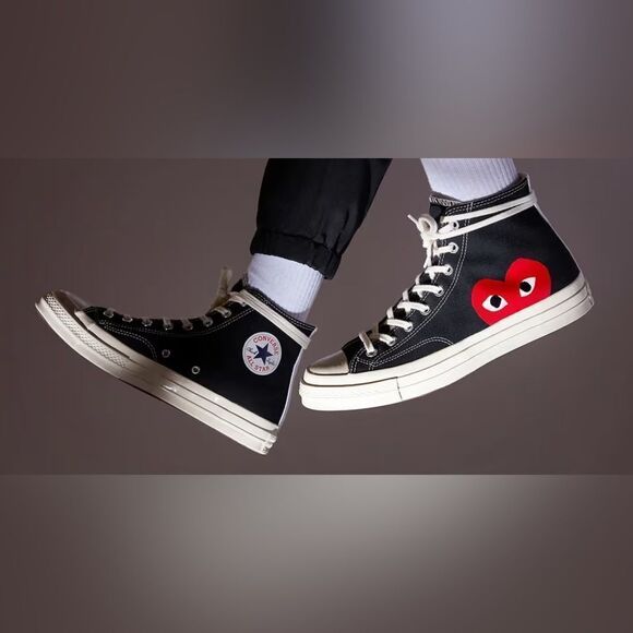 COPY - Converse x Comme des Garçons PLAY Chuck 70 women’s 8 / Mens 6 - Picture 9 of 9